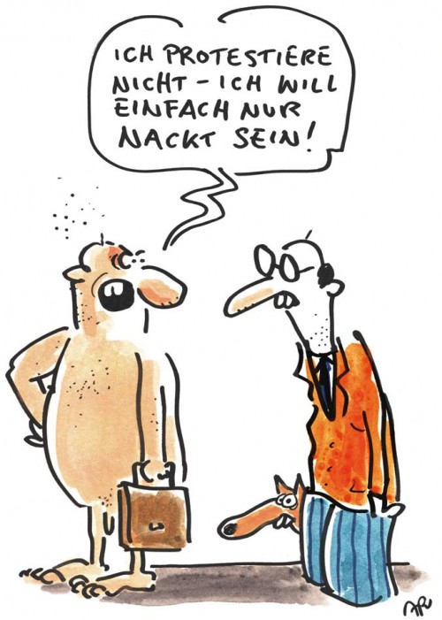 nackt sein