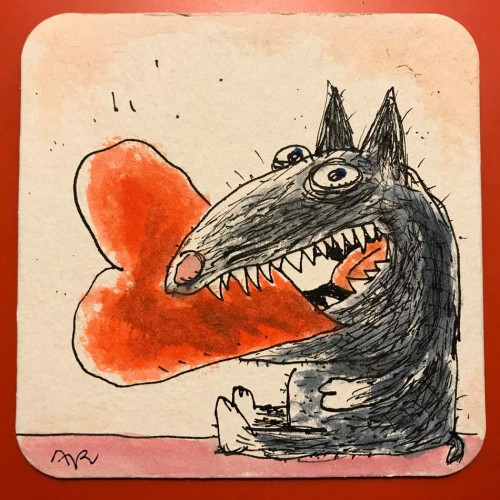 Valentine Dog