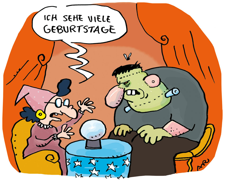 Ari Plikat Illustration » Geburtstag